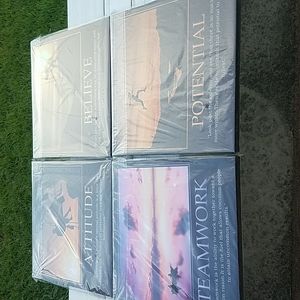 Set of Four Motivational Pictures